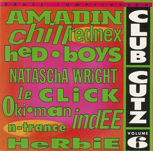 Club Cutz Volume 6 by Various - CD Album Cover