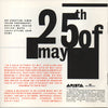 Lenin & McCarthy by The 25th Of May - CD Back Cover