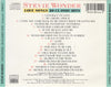 Love Songs: 20 Classic Hits by Stevie Wonder - CD Back Cover