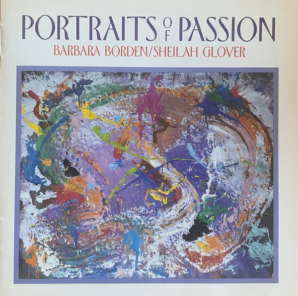 Portraits of Passion by Barbara Borden (2), Sheilah Glover - CD Album Cover