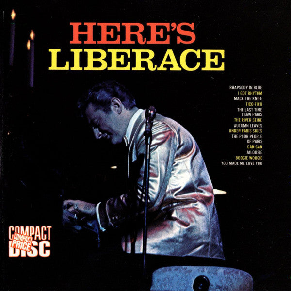 Here's Liberace by Liberace - CD Album Cover