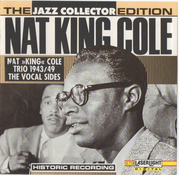 1943/49 The Vocal Sides by The Nat King Cole Trio - CD Album Cover