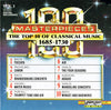 100 Masterpieces Vol.1 - The Top 10 Of Classical Music 1685-1730 by Various - CD Album Cover