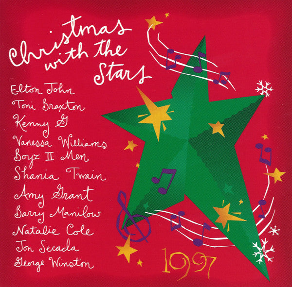 Christmas With The Stars - 1997 by Various - CD Album Cover