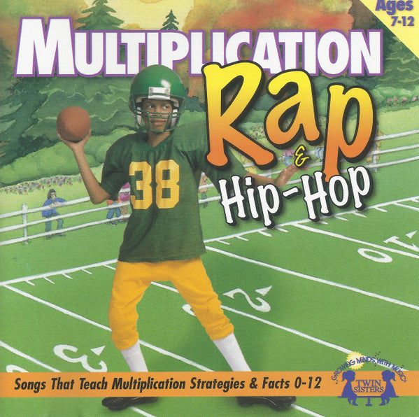Multiplication Rap & Hip-Hop by Various - CD Album Cover