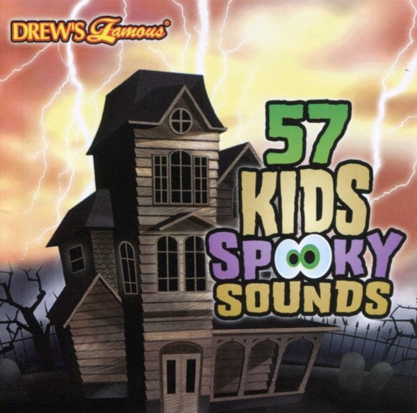 57 Kids Spooky Sounds by The Hit Crew - CD Album Cover