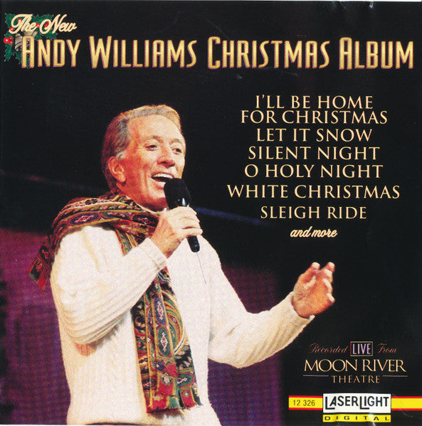 The New Andy Williams Christmas Album by Andy Williams - CD Album Cover