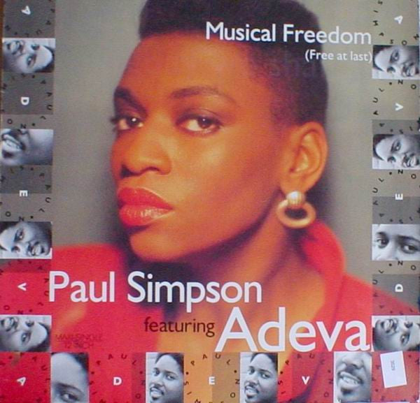 Musical Freedom (Free At Last) by Paul Simpson, Adeva, Carmen Marie - CD Album Cover