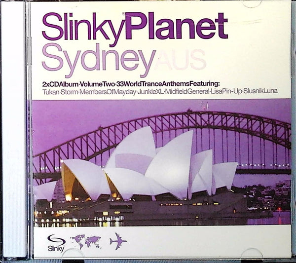 Slinky Planet - Sydney CD front cover