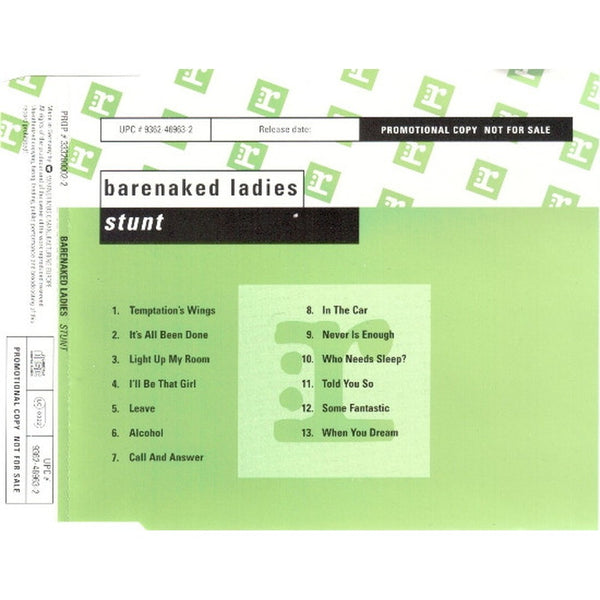 Stunt by Barenaked Ladies - CD Album Cover