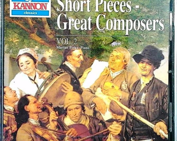 Short Pieces By Great Composers by Various - CD Album Cover