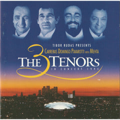The 3 Tenors In Concert 1994 by Tibor Rudas, José Carreras, Placido Domingo, Luciano Pavarotti, Zubin Mehta (CD)