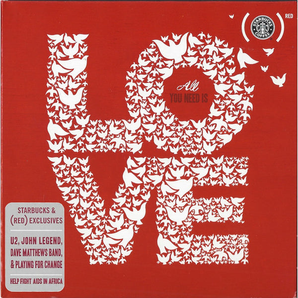 All You Need Is Love by Various - CD Album Cover