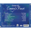 Christmas With Country's Finest by Various - CD Back Cover