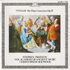 Six Flute Concertos, Op. 10 by Antonio Vivaldi, Stephen Preston, The Academy Of Ancient Music, Christopher Hogwood - CD Album Cover