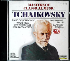Masters Of Classical Music, Vol.6 • Peter Tchaikovsky by Pyotr Ilyich Tchaikovsky (CD)