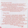Speak For Yourself by Imogen Heap - CD Back Cover