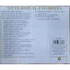 25 Classical Favorites by Various - CD Image