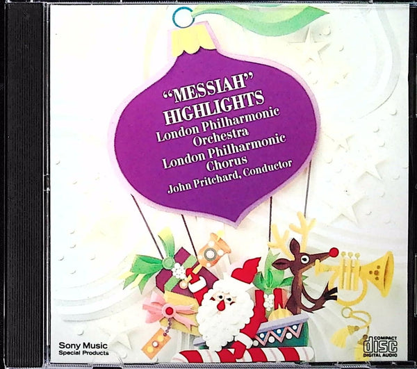London Philharmonic Orchestra - "Messiah" Highlights CD front cover