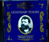 Legendary Tenors by Prima Voce - CD Album Cover