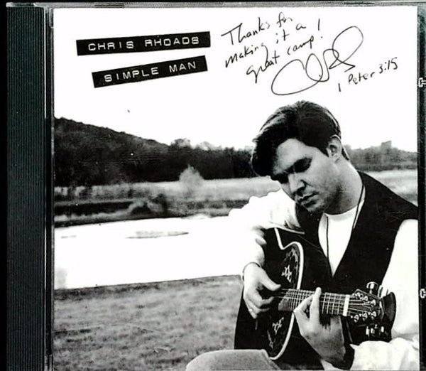 Simple Man by Chris Rhoads - CD Album Cover