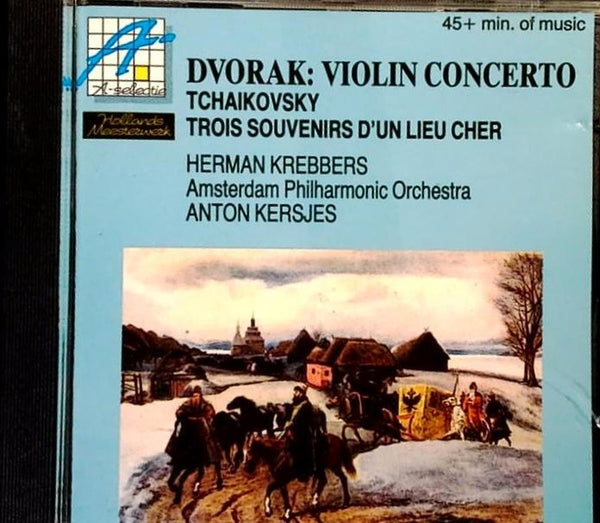 Violin Concerto by Dvorak - CD Album Cover