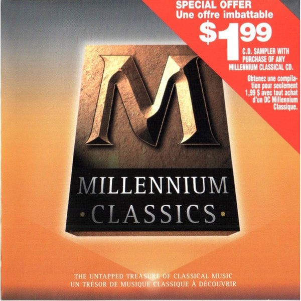 Millennium Classics by Various - CD Album Cover