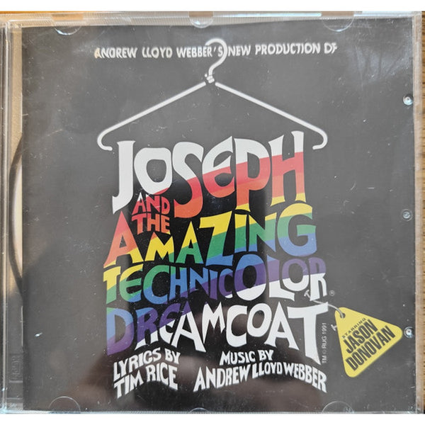 Joseph And The Amazing Technicolor Dreamcoat by Andrew Lloyd Webber And Tim Rice - CD Album Cover
