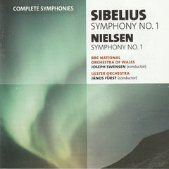 Symphony No.1 / Symphony No.1 by Jean Sibelius, Carl Nielsen, BBC National Orchestra Of Wales, Joseph Swensen, Ulster Orchestra, János Fürst (CD)
