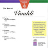 The Best Of Vivaldi by Antonio Vivaldi - CD Back Cover