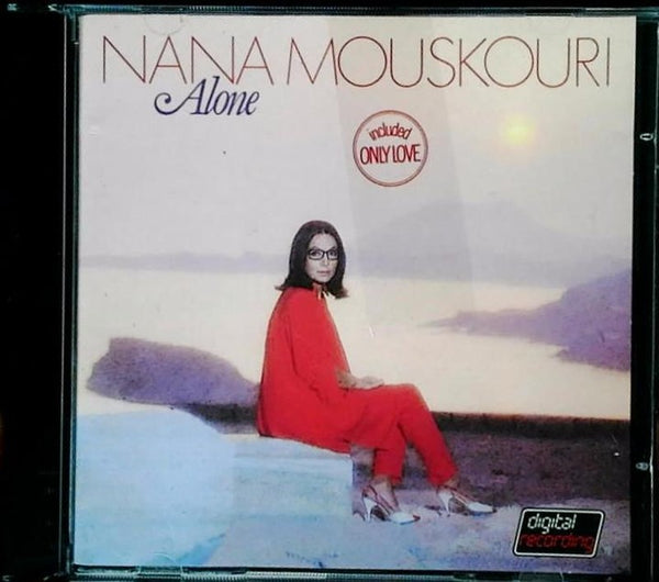 Alone by Nana Mouskouri - CD Album Cover