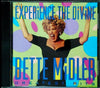 Experience The Divine (Greatest Hits) by Bette Midler - CD Album Cover