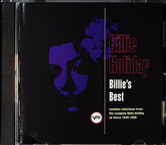 Billie's Best by Billie Holiday (CD)