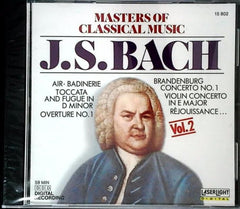 Masters Of Classical Music, Vol.2: J.S. Bach by Johann Sebastian Bach (CD)