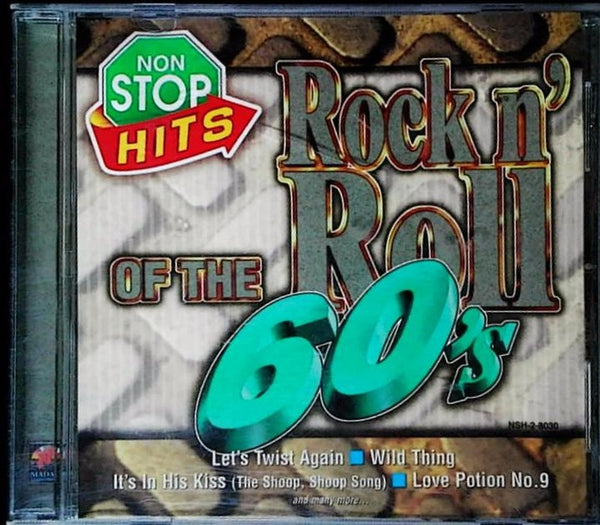 The Best Of The 60s Rock n' Roll Original Artists by Various - CD Album Cover