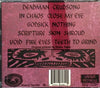 clay people by Firetribe - CD Back Cover