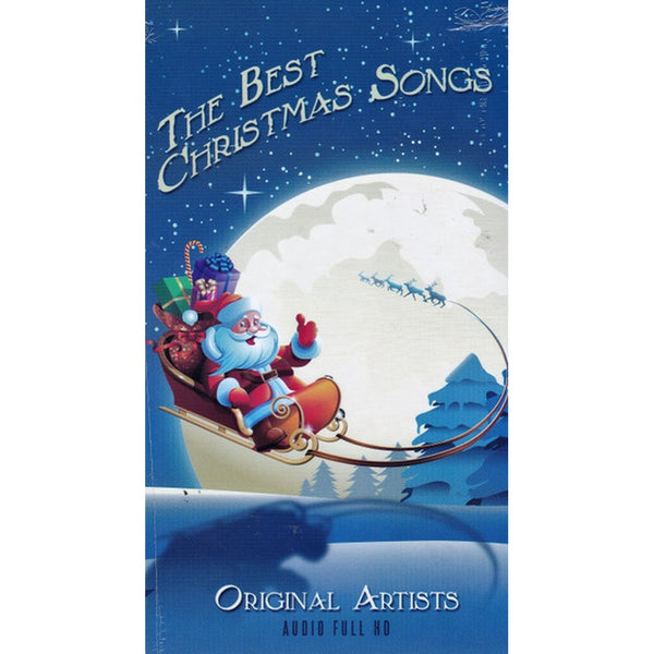 The Best Christmas Songs - Original Artists by Various - CD Album Cover