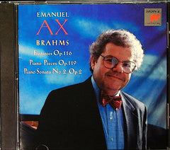 Brahms - Fantasies Op.116, Piano Pieces Op.119, Piano Sonata No.2, Op.2 (CD) | Classical Near Mint
