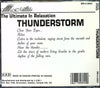 Magic Moods - Thunderstorm CD back cover with track list