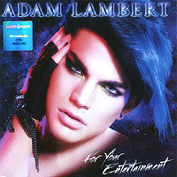 For Your Entertainment by Adam Lambert - CD Album Cover
