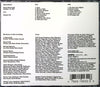 Royal Albert Hall October 10 1997 Live by Spiritualized - CD Back Cover