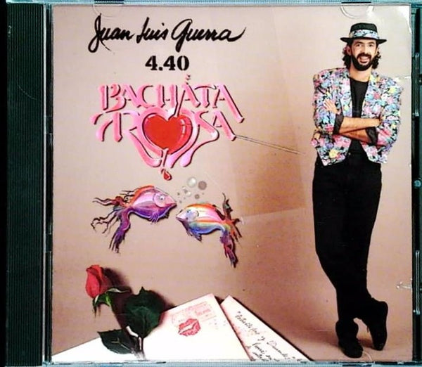 Bachata Rosa by Juan Luis Guerra 4.40 - CD Album Cover