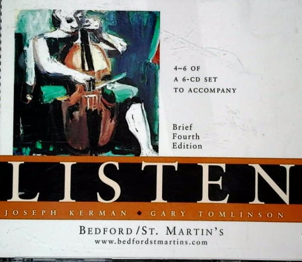 Listen (Brief Fourth Edition) by Joseph Kerman, Gary Tomlinson (2) - CD Album Cover