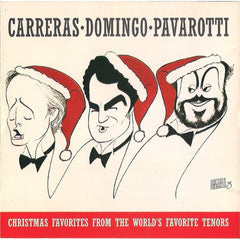 Christmas Favorites From The World's Favorite Tenors by José Carreras, Placido Domingo, Luciano Pavarotti (CD)