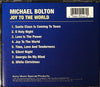 Joy to the World by Michael Bolton - CD Back Cover