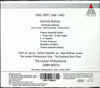 Carl Orff - Carmina Burana CD back cover with track list
