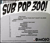 Sub Pop 300! by Various Artists - CD Back Cover