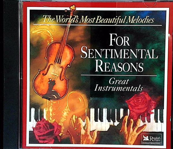 For Sentimental Reasons by Various Artists - CD Album Cover