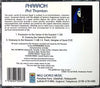 Phil Thornton - Pharaoh CD back cover with track list