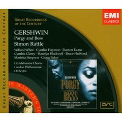 Porgy And Bess by George Gershwin, Willard White, Cynthia Haymon, Damon Evans, Harolyn Blackwell, Bruce Hubbard, Cynthia Clarey, Marietta Simpson, Gregg Baker, Glyndebourne Festival Chorus, London Philharmonic Orchestra, Sir Simon Rattle (CD)
